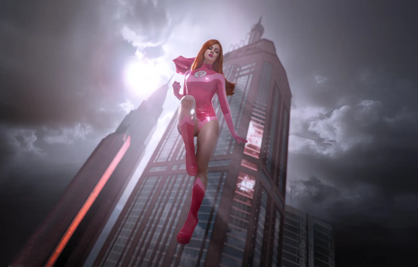 Photo wallpaper cosplay, Atom, eve