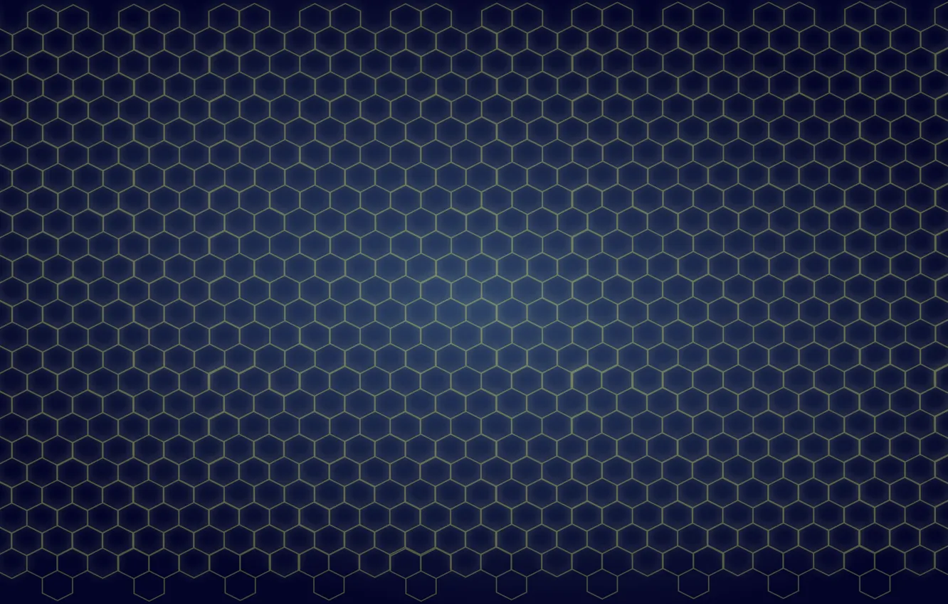 Photo wallpaper cell, blue, pattern