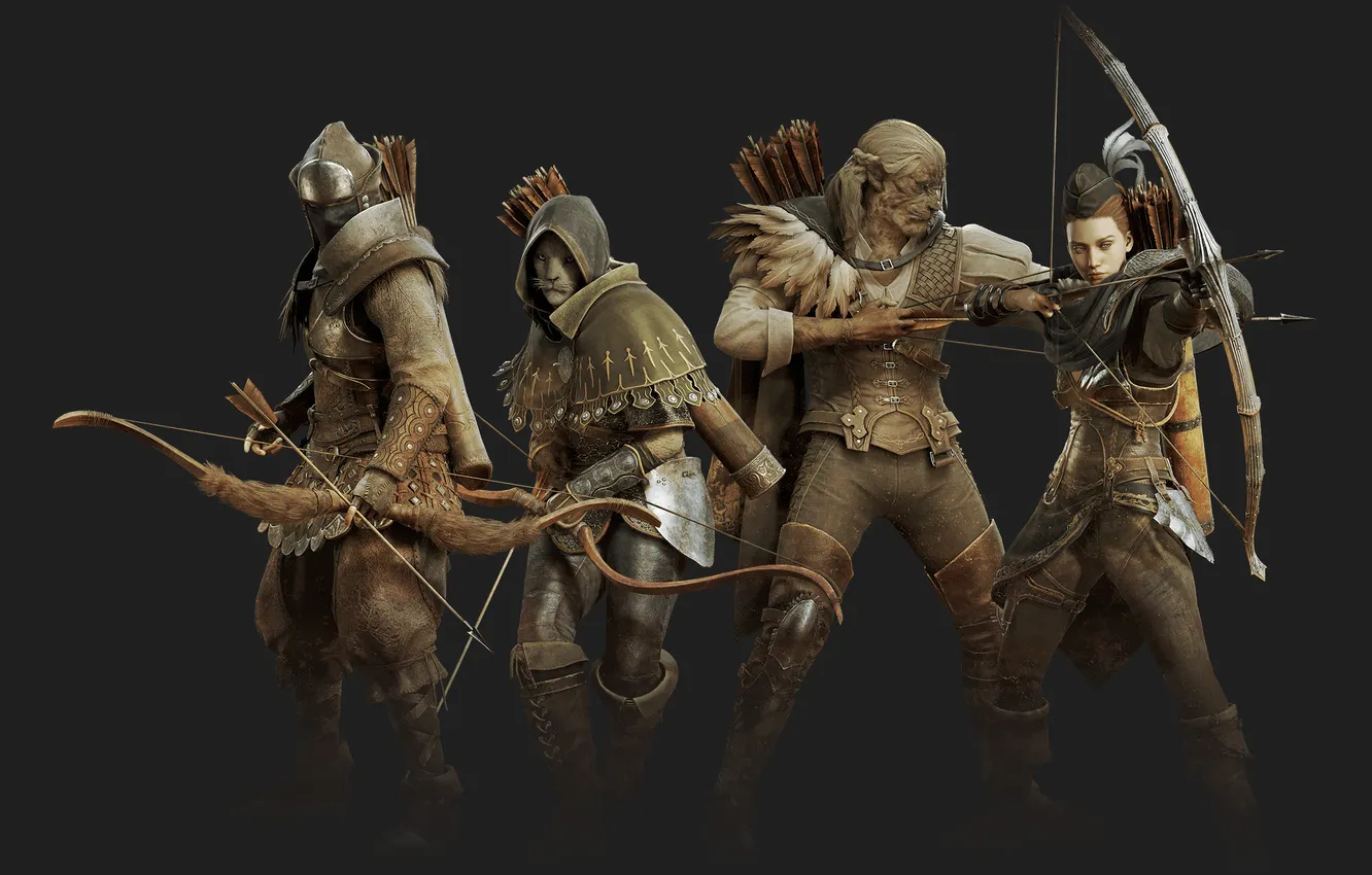 Photo wallpaper the game, class, characters, Archer, Dragon's Dogma 2