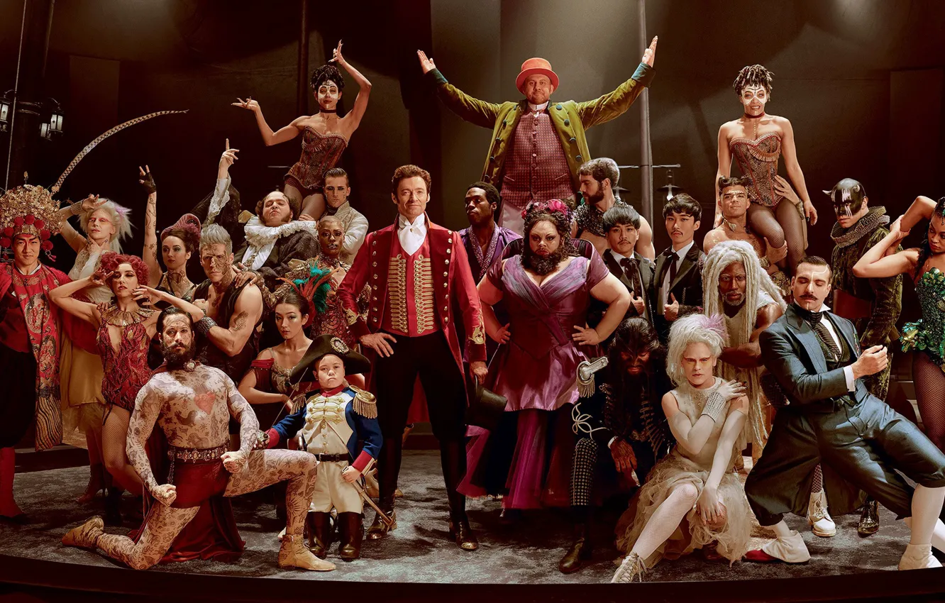 Photo wallpaper Hugh Jackman, Vogue, The Greatest Showman