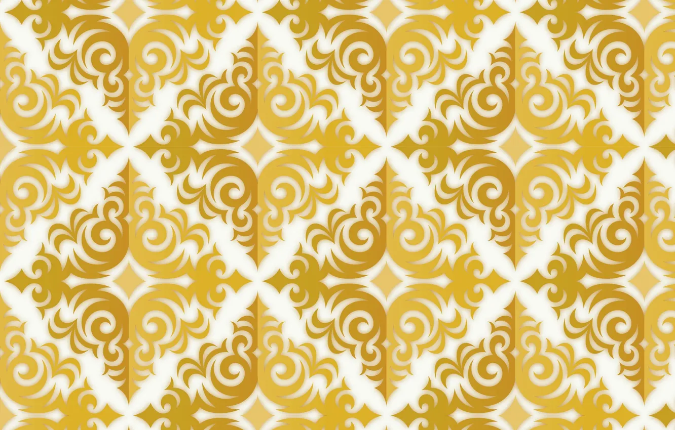 Photo wallpaper texture, gold, gold, ornament