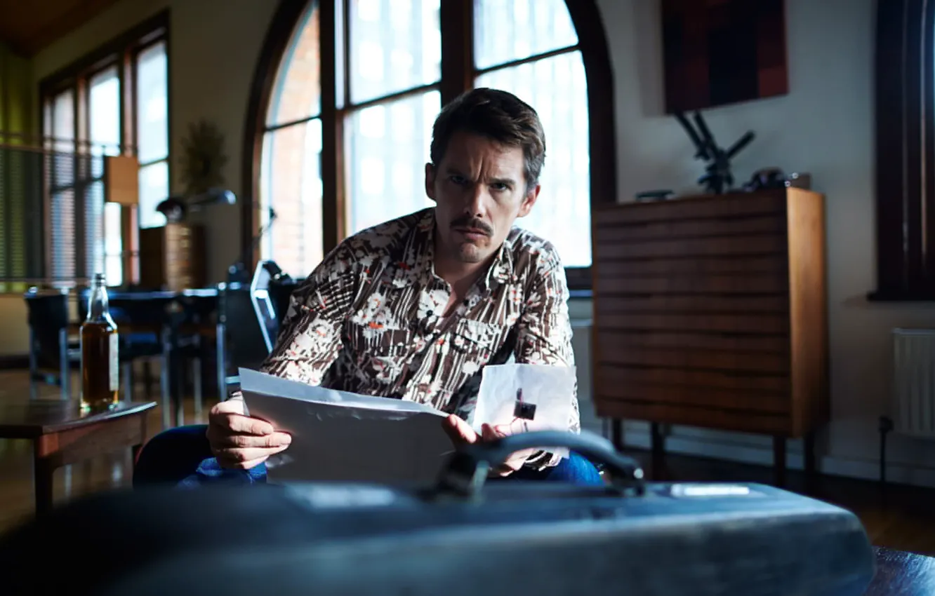 Photo wallpaper Ethan Hawke, Ethan Hawke, Predestination, Patrol time