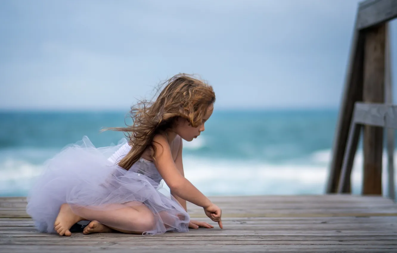 Photo wallpaper mood, portrait, girl