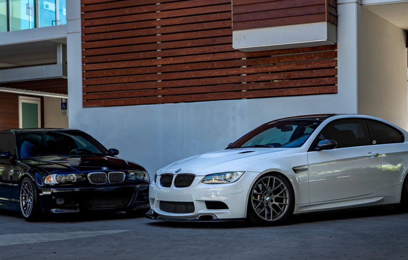 Photo wallpaper bmw, e92, e46, m3