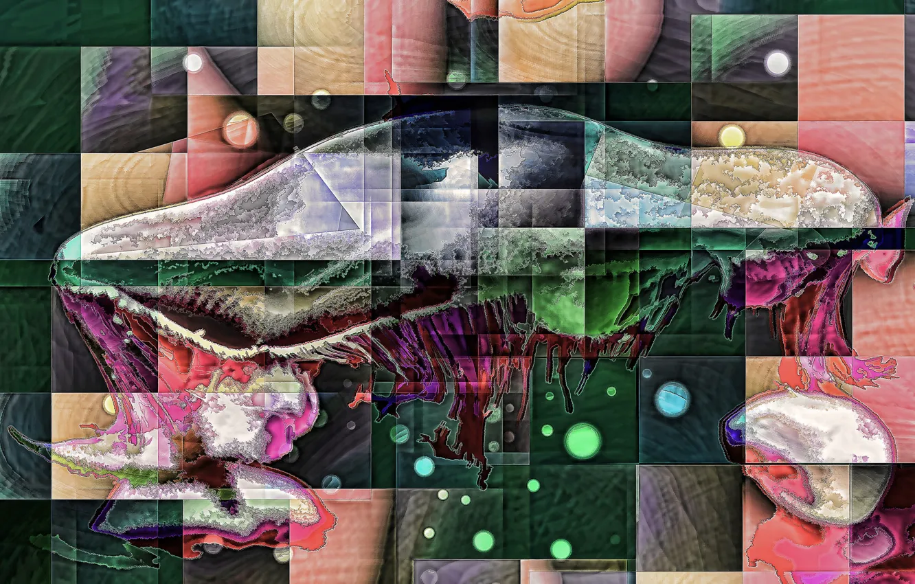 Photo wallpaper abstraction, color, form