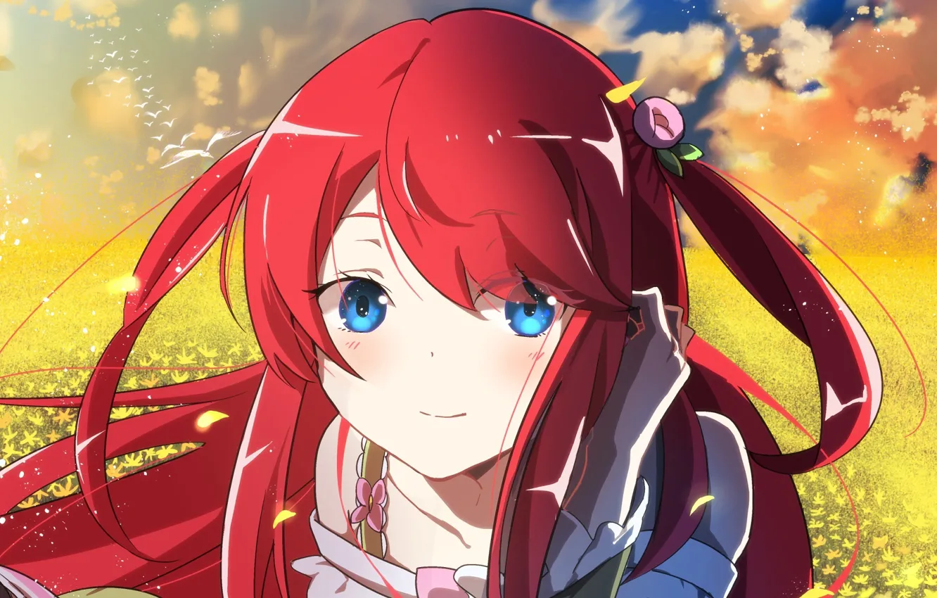 Photo wallpaper girl, anime, art, swordsman, Re: Zero kara hajime chip isek or Seikatsu, From scratch