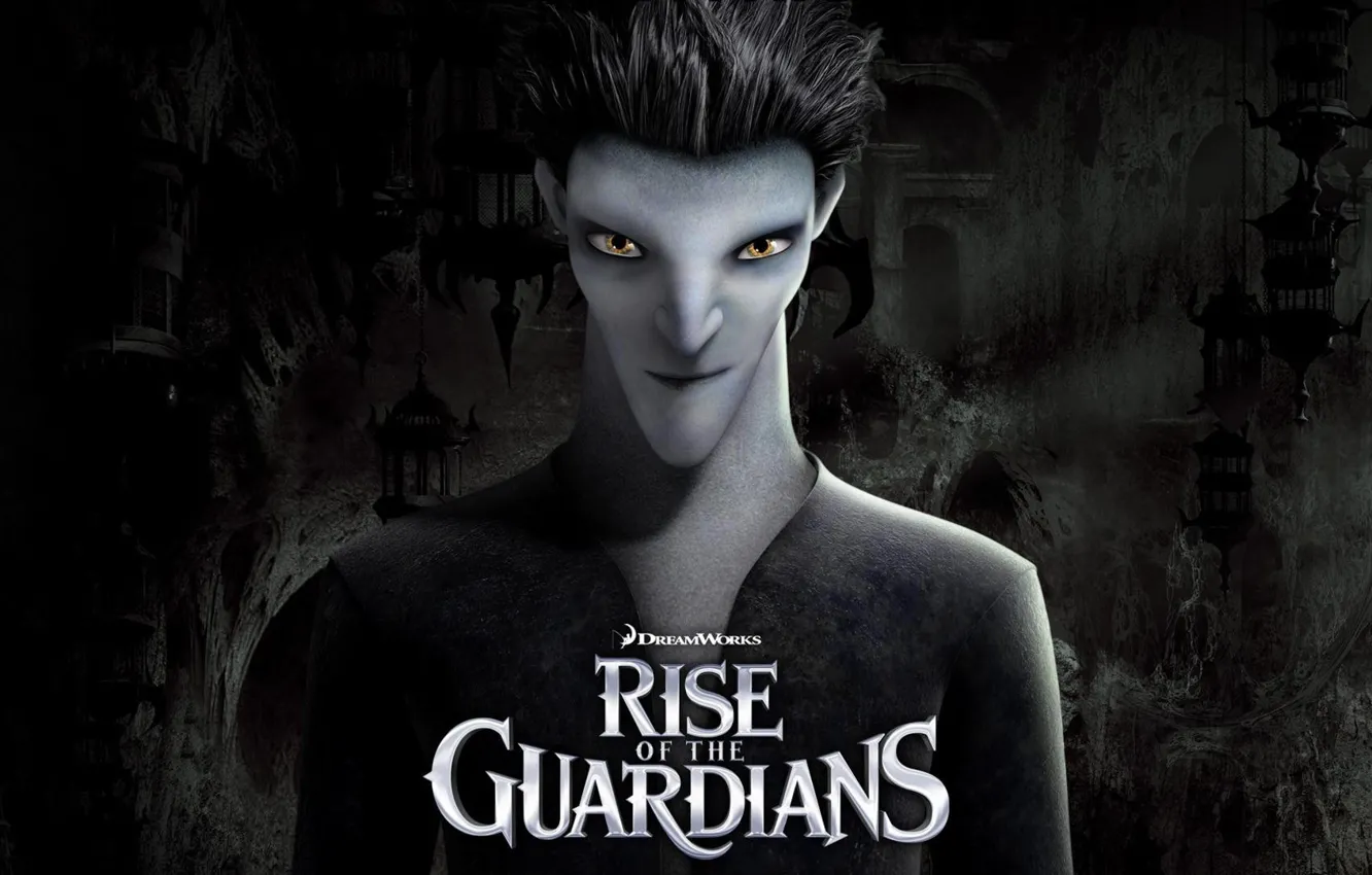 Photo wallpaper cartoon, DreamWorks, character, Rise of the guardians, Rise of the guardians, Pitch