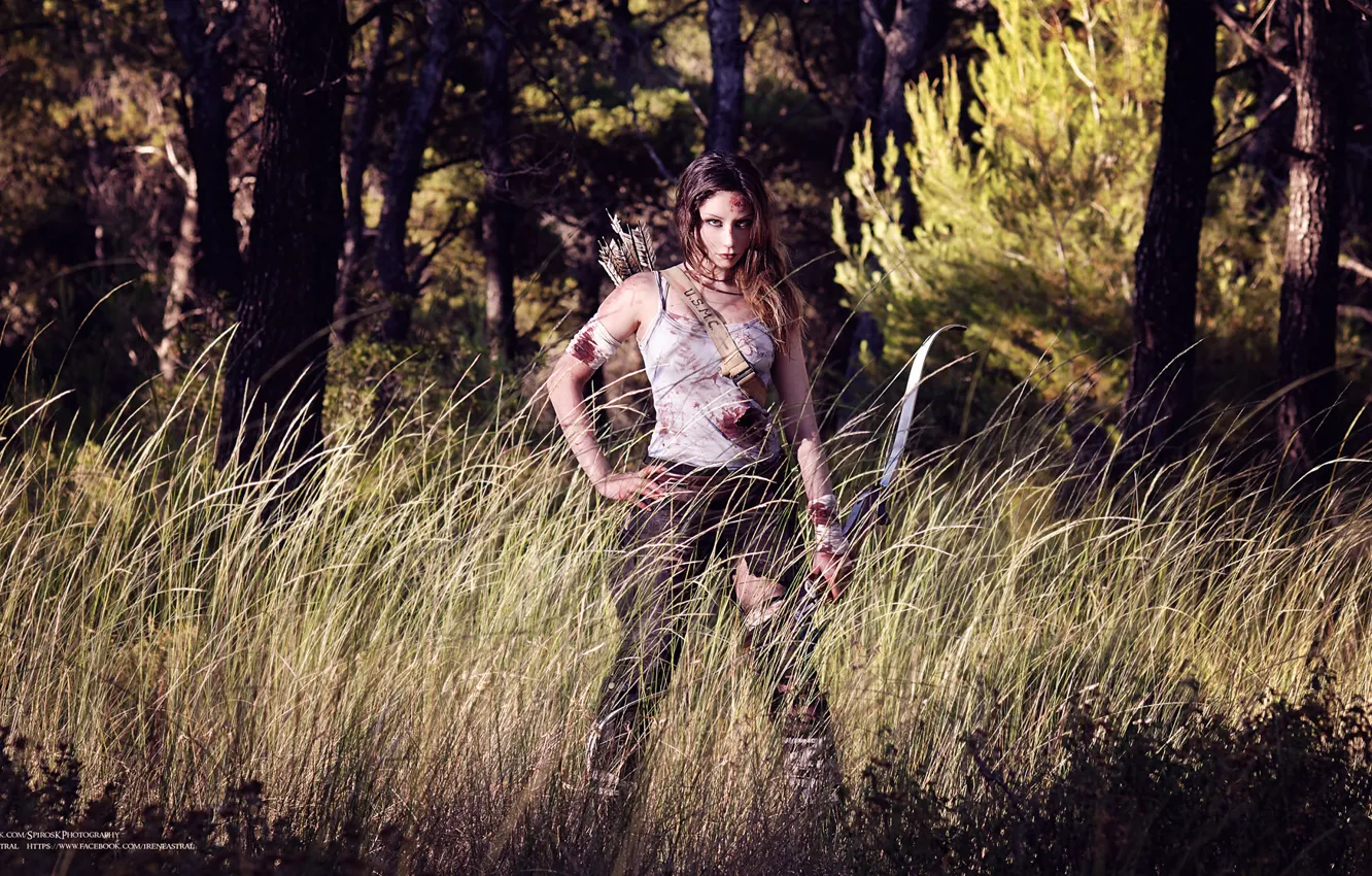 Photo wallpaper 2013, girl., raider, tomb