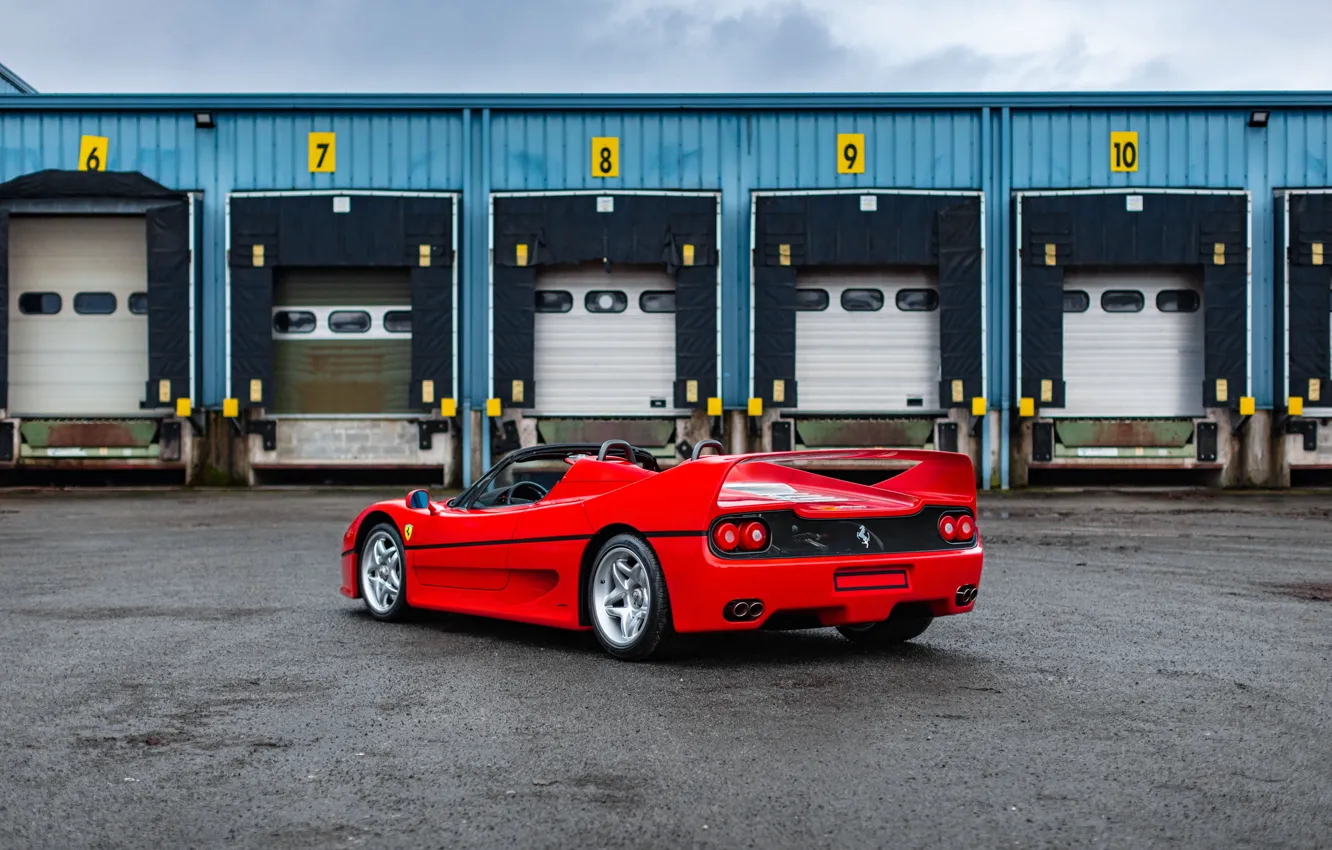 Photo wallpaper Ferrari, 1996, F50, Ferrari F50