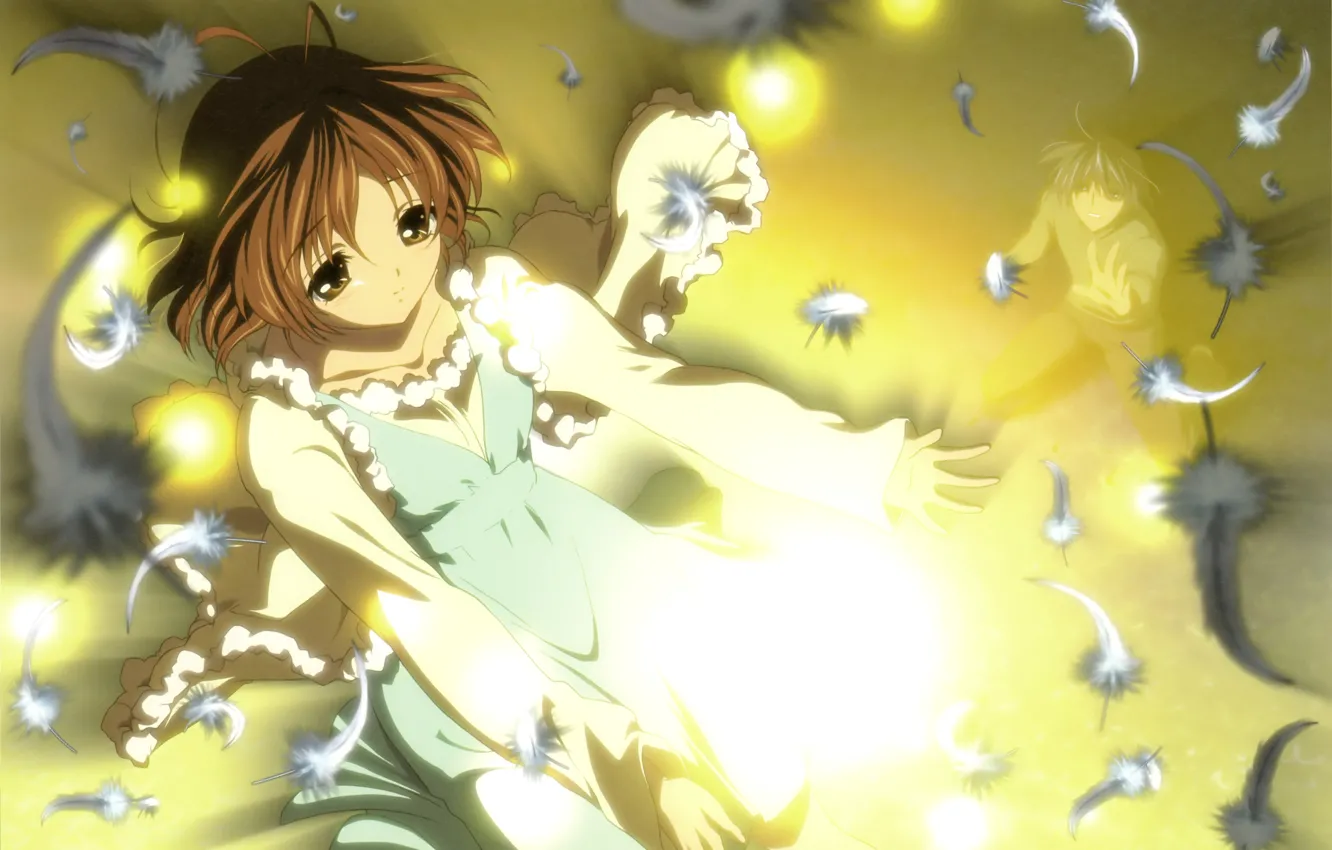 Photo wallpaper clannad, Nagisa Furukawa, Clannad