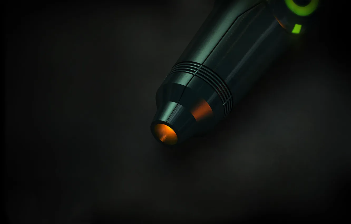 Photo wallpaper device, glows, strange