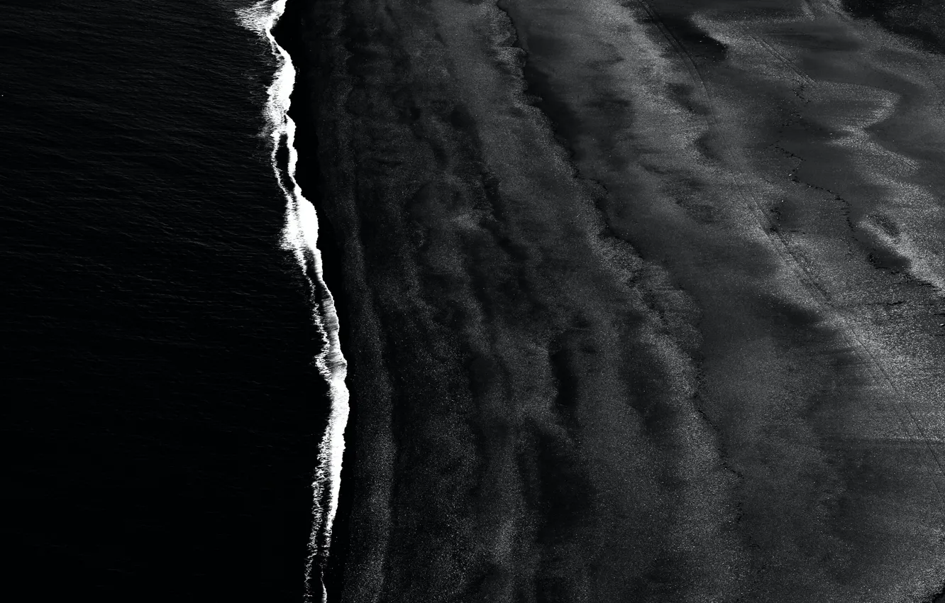 Photo wallpaper sea, shore
