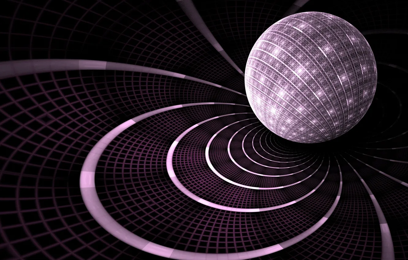 Photo wallpaper Pattern, Ball, Background, Abstraction