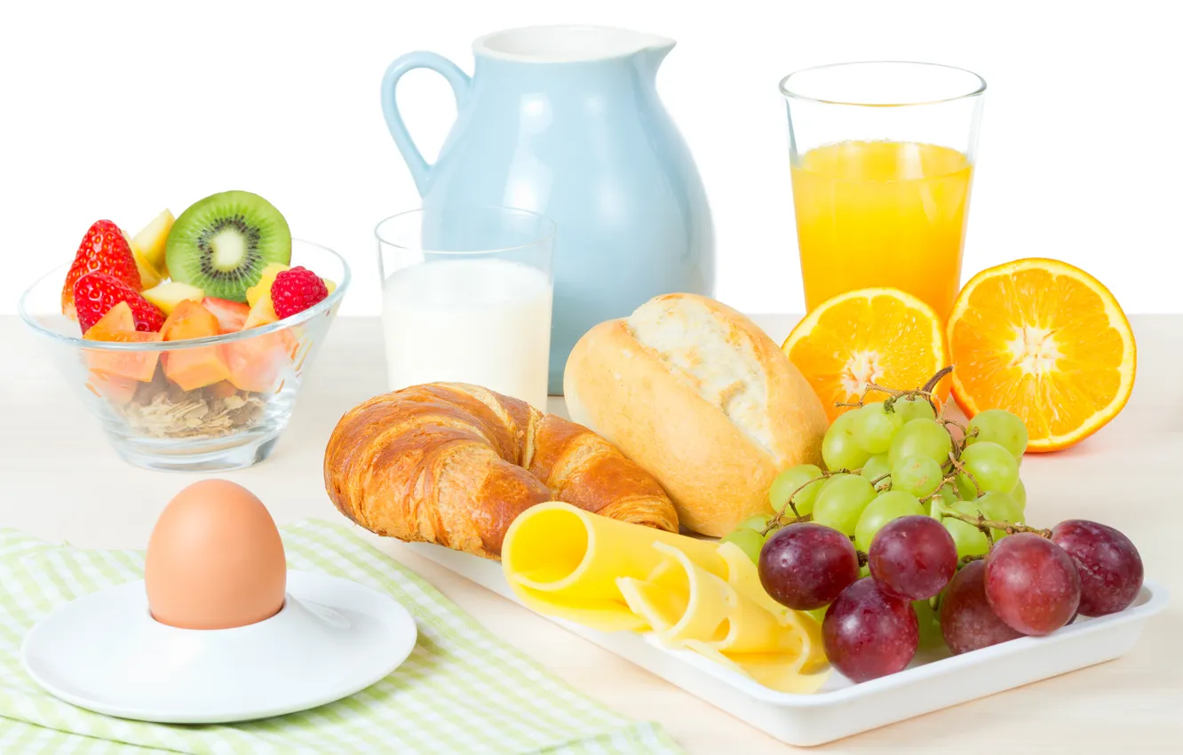 Photo wallpaper useful, tasty Breakfast, Useful, delicious Breakfast