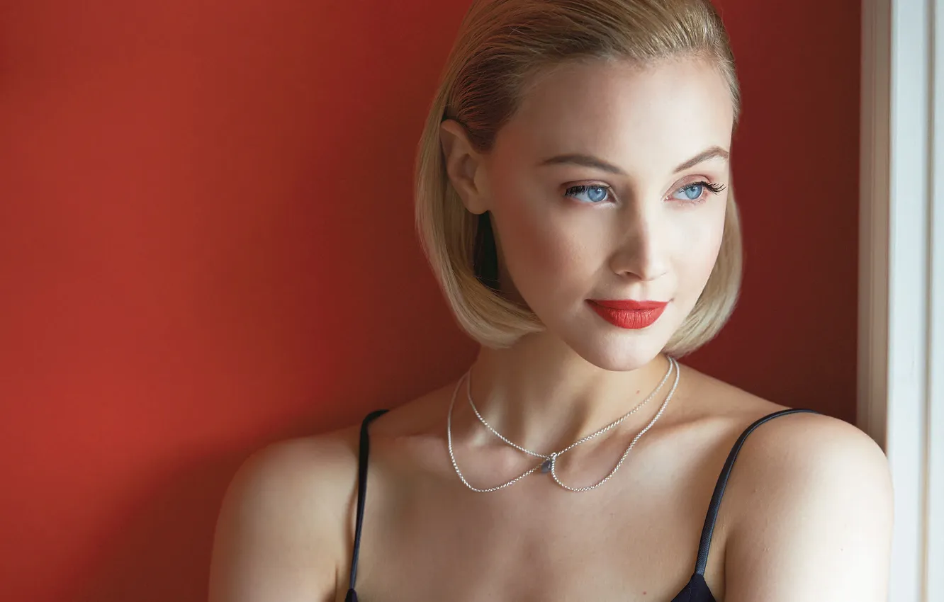 Photo wallpaper background, portrait, makeup, actress, hairstyle, blonde, photographer, journal