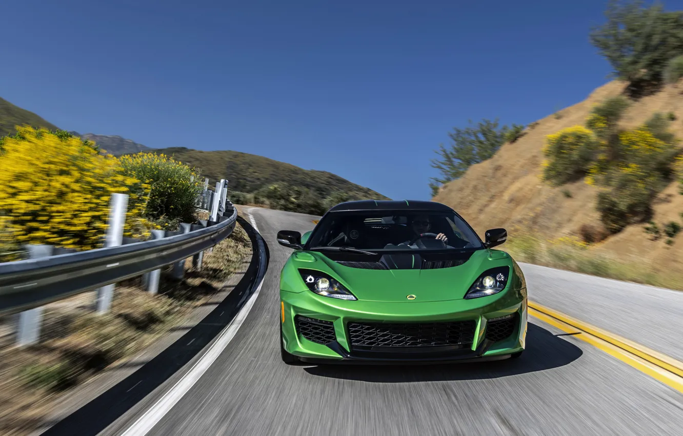 Photo wallpaper the fence, Lotus, 2020, Evora GT