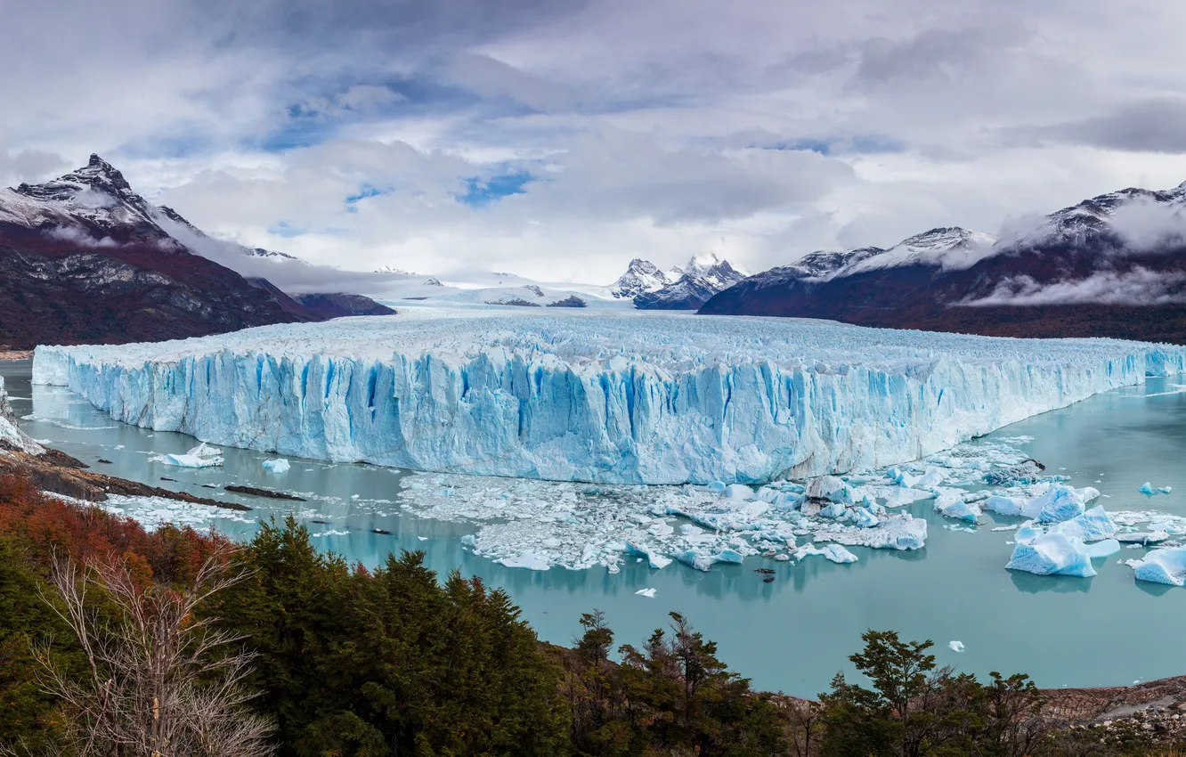 Photo wallpaper Argentina, South America, Perito Moreno Glacier