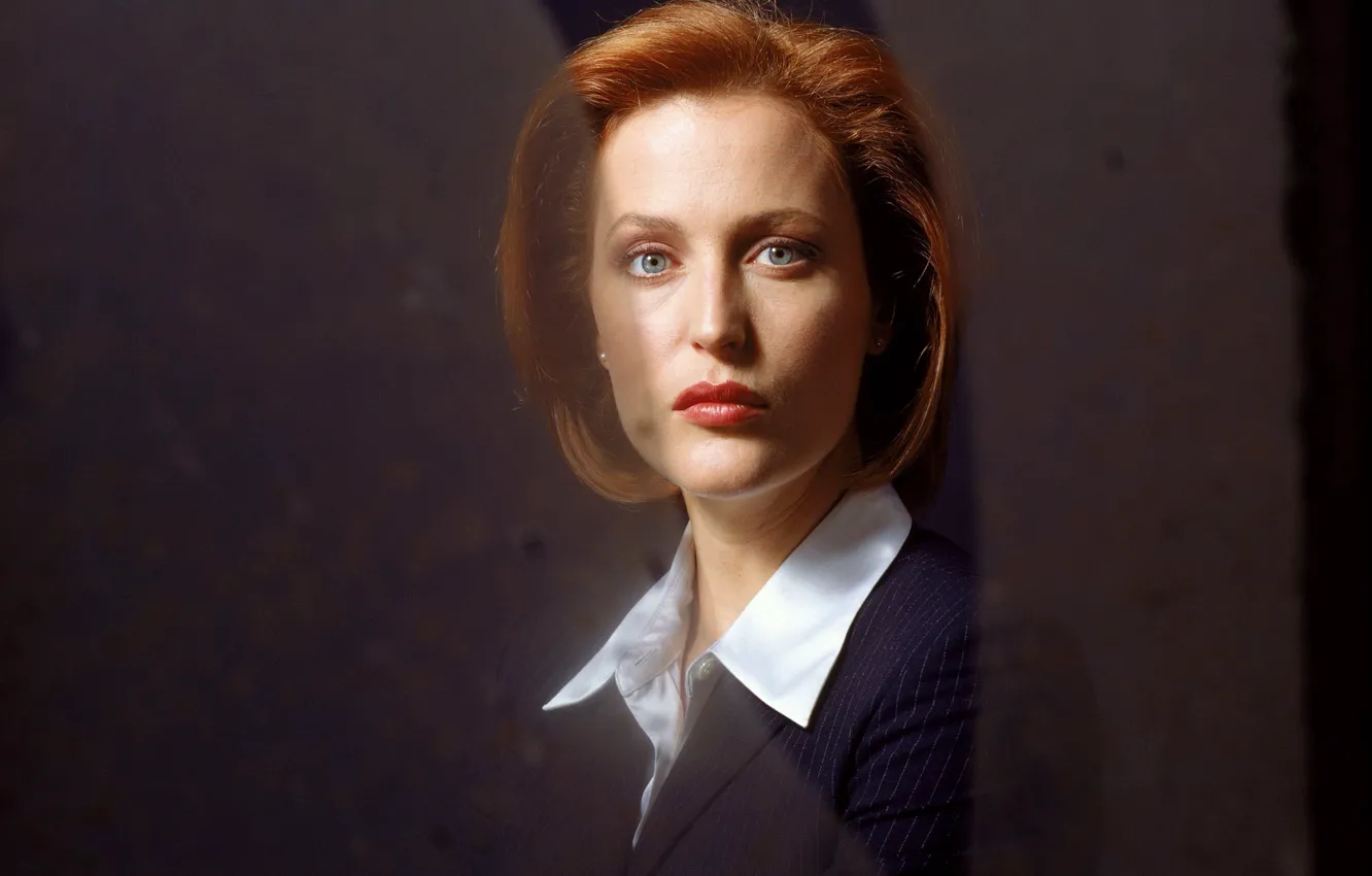 Photo wallpaper the series, The X-Files, Classified material, Gillian Anderson, Dana Scully