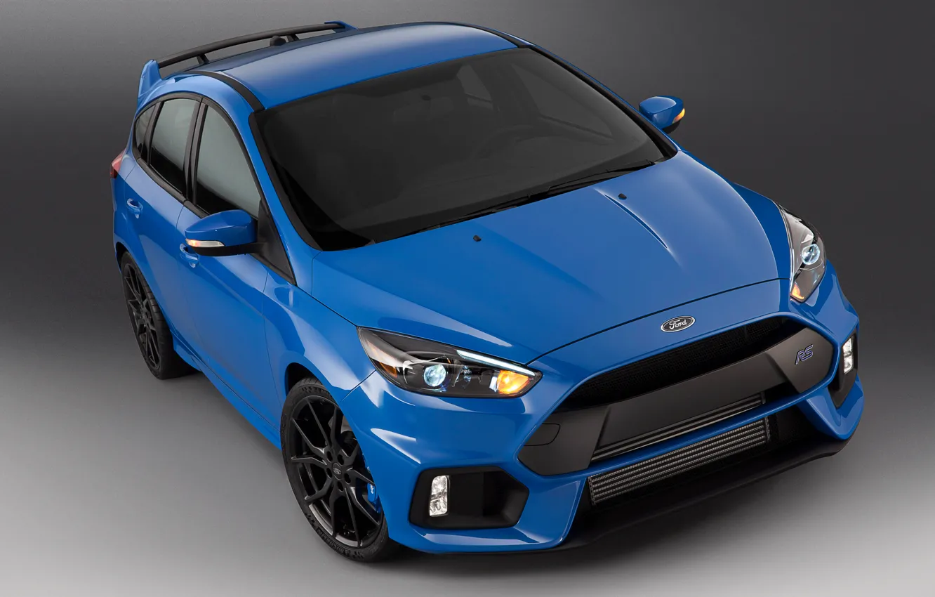 Photo wallpaper blue, Ford, focus, Focus, Ford, US-spec, 2015