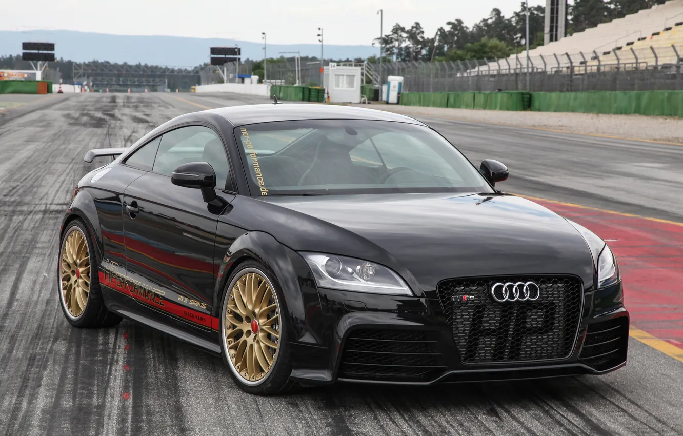 Photo wallpaper Audi, Audi, black, TT RS, HPerformance