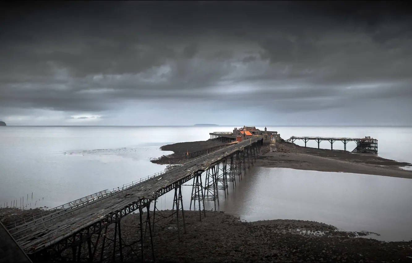 Photo wallpaper England, Weston-super-Mare