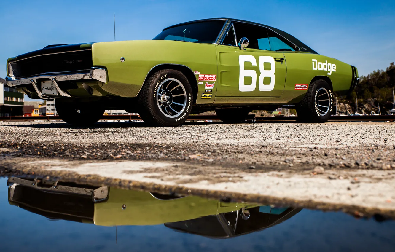 Photo wallpaper Dodge, Charger, 1968