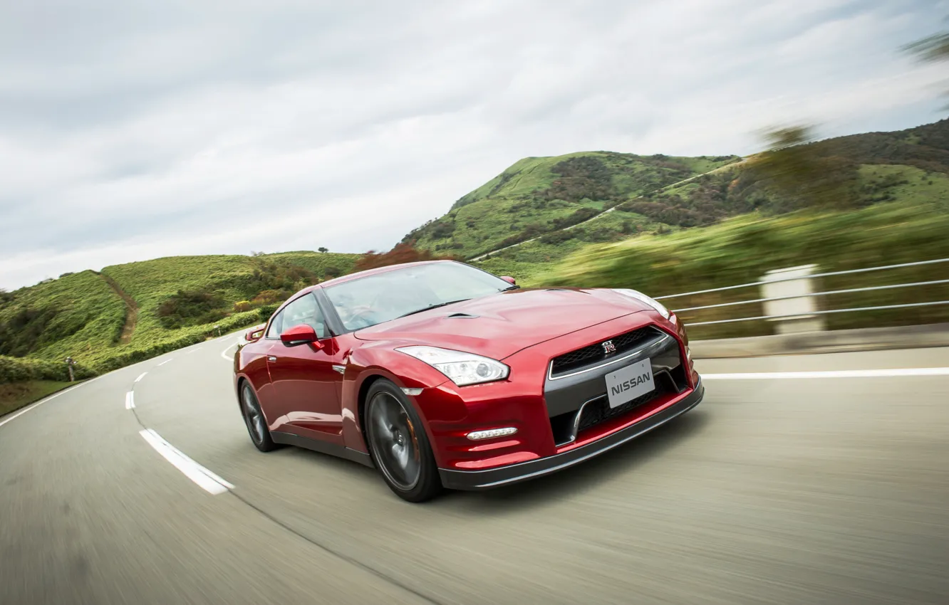 Photo wallpaper Nissan, -spec, (R35)