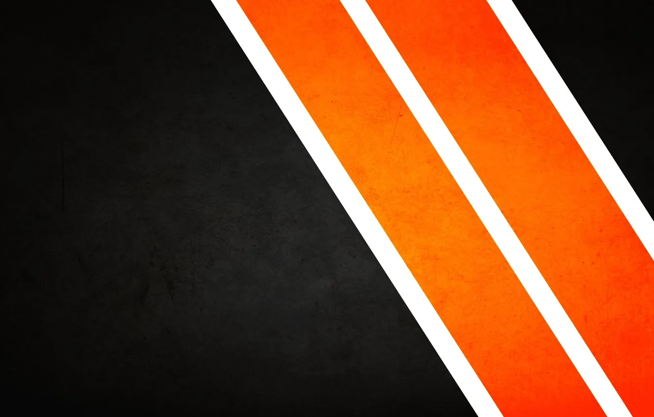 Photo wallpaper orange, strip, Strips