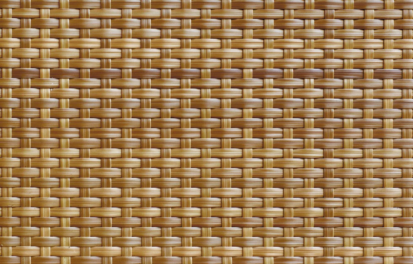 Photo wallpaper comfort, weave, straws, craft