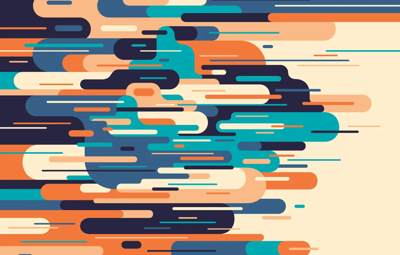 Photo wallpaper line, abstraction, vector, art, background