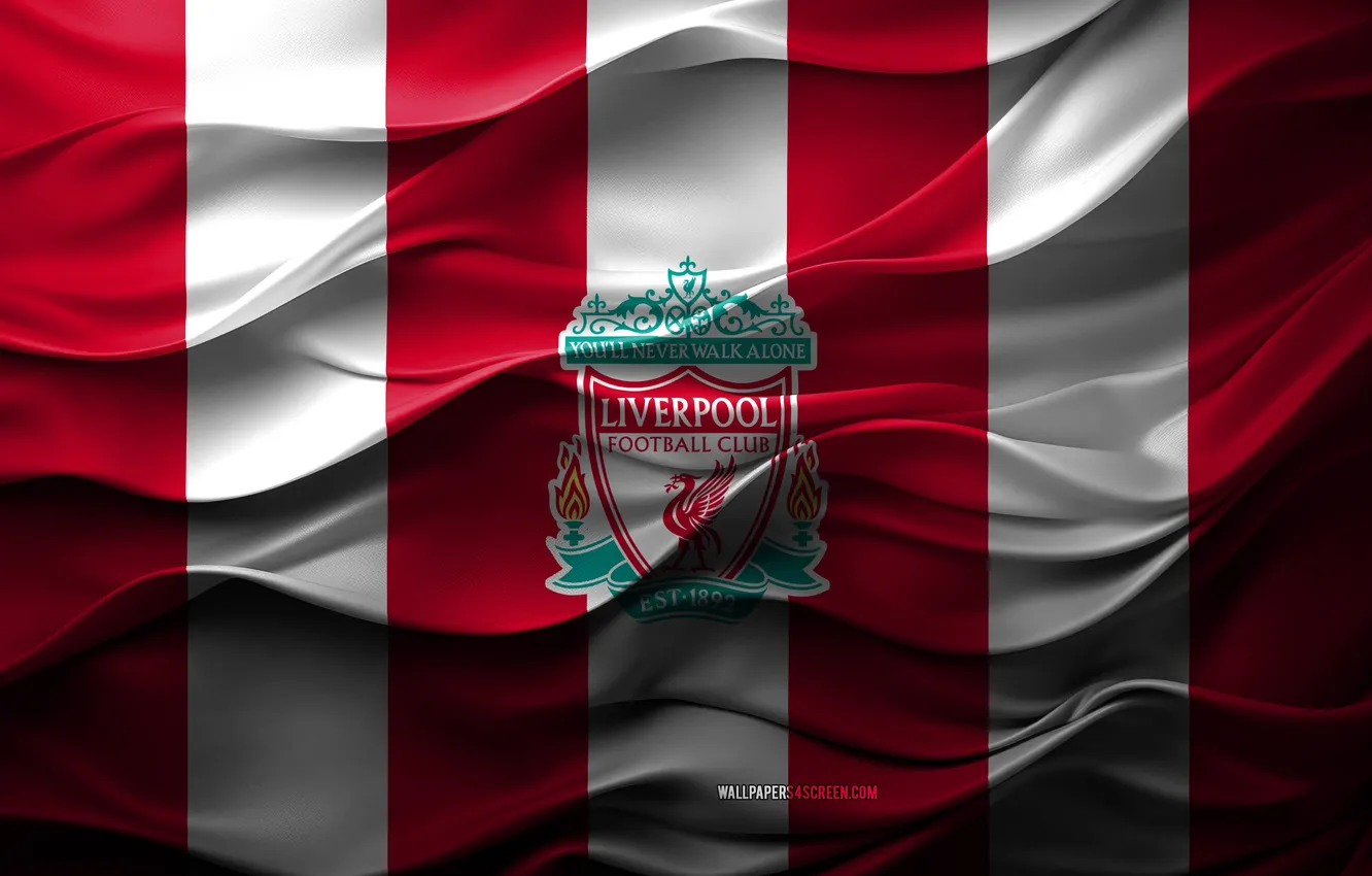 Photo wallpaper logo, football, soccer, Liverpool, Liverpool FC, YNWA, badge, crest