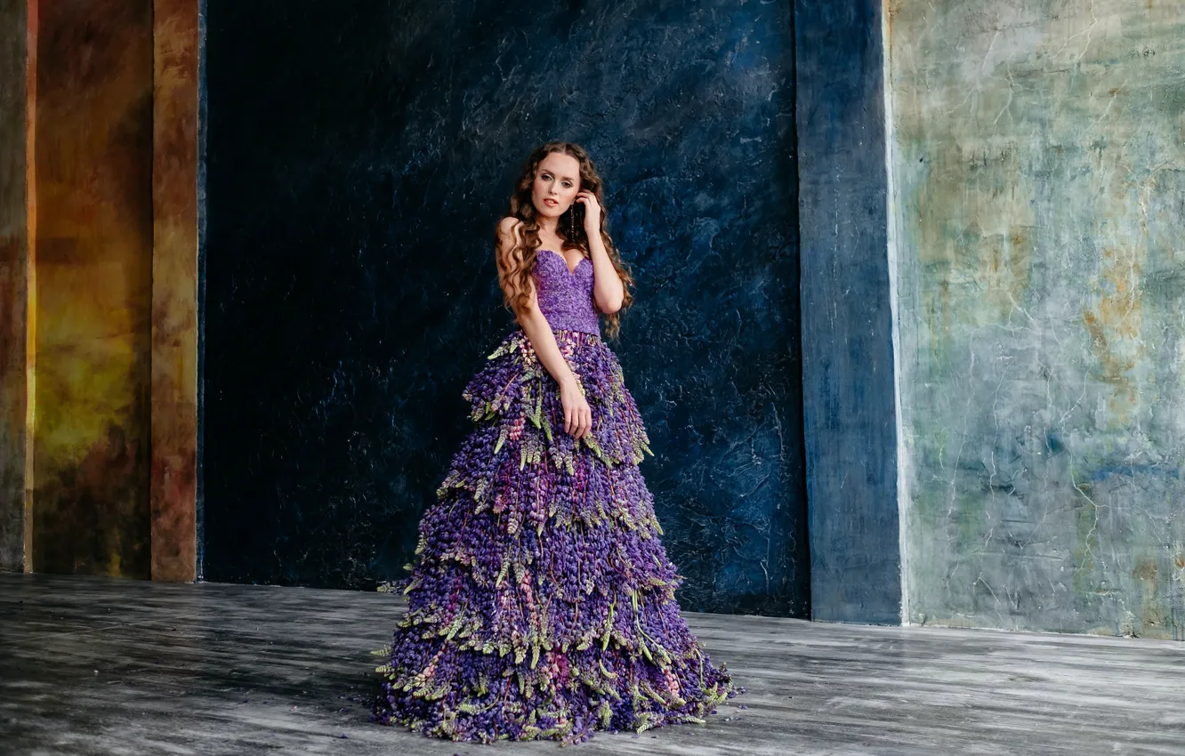 Photo wallpaper look, face, style, model, hair, dress