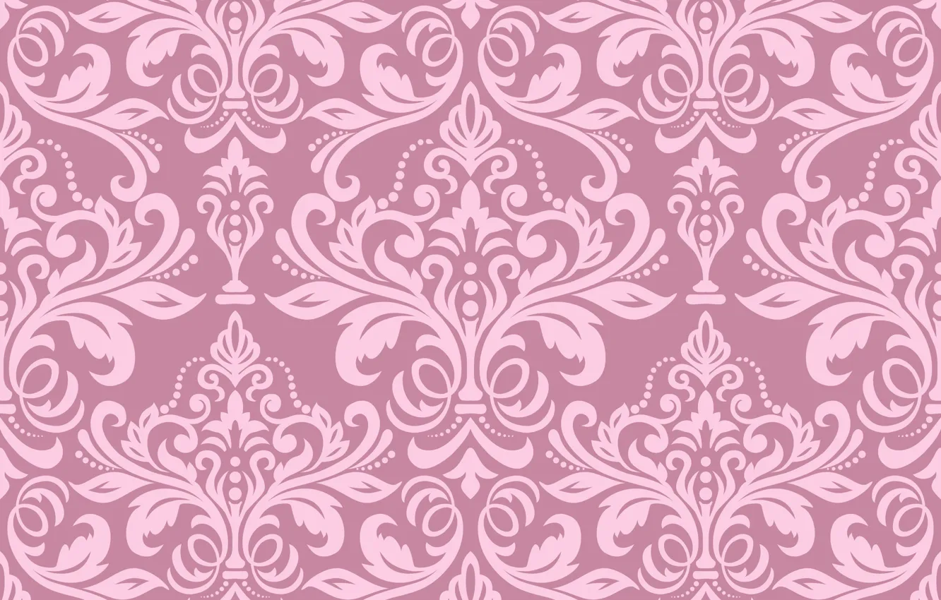 Photo wallpaper texture, wallpaper, vintage, pink, vintage, pattern, classic, seamless