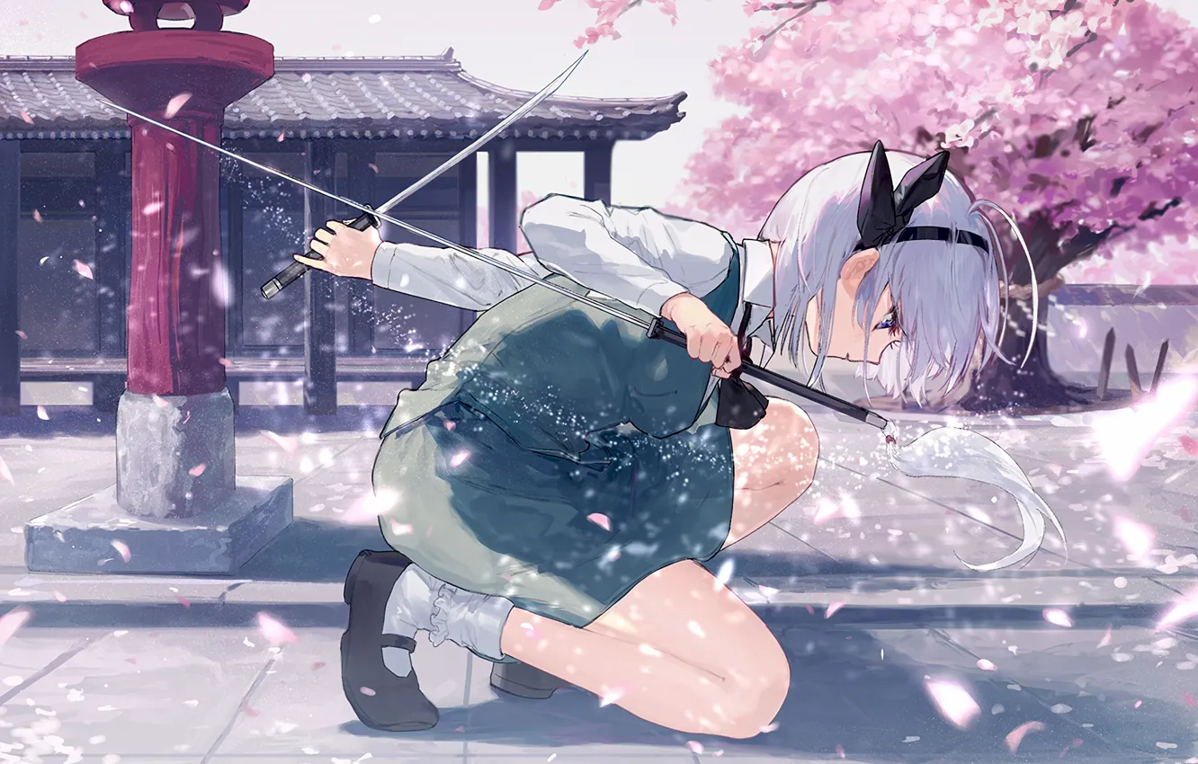 Photo wallpaper anime, art, Touhou, Touhou