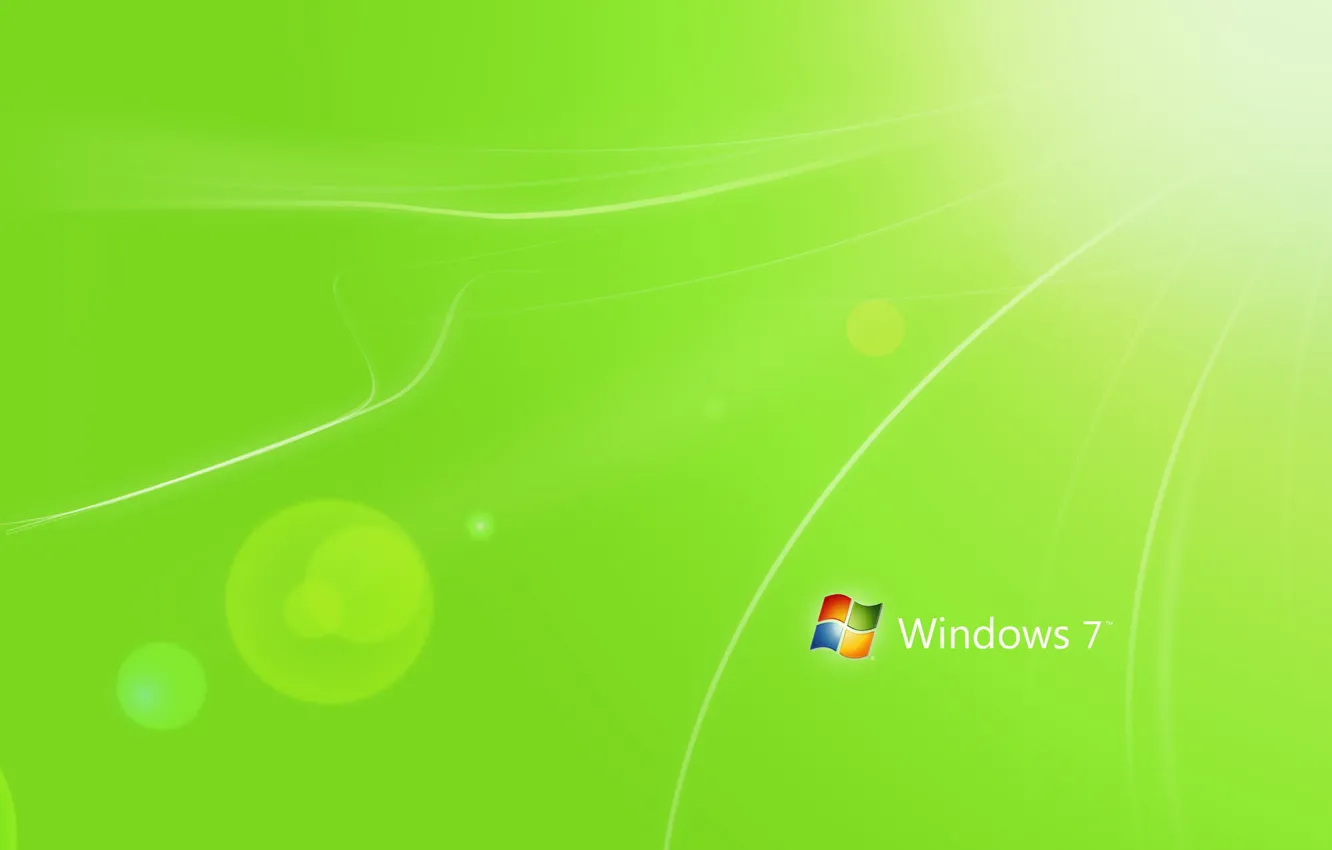 Photo wallpaper light, strips, green, green, color, minimalism, Windows 7, Hi-Tech
