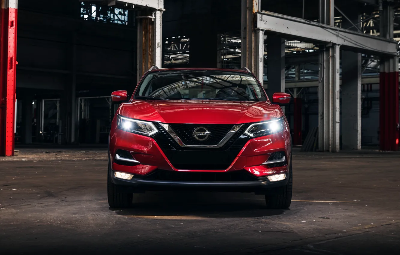 Photo wallpaper Nissan, front view, Rogue, Sport, crossover, 2019