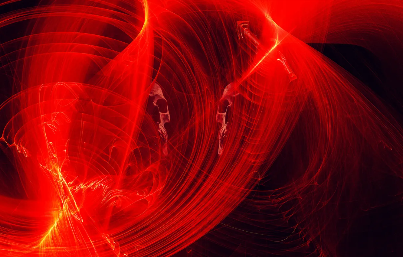 Photo wallpaper time, death, color, form