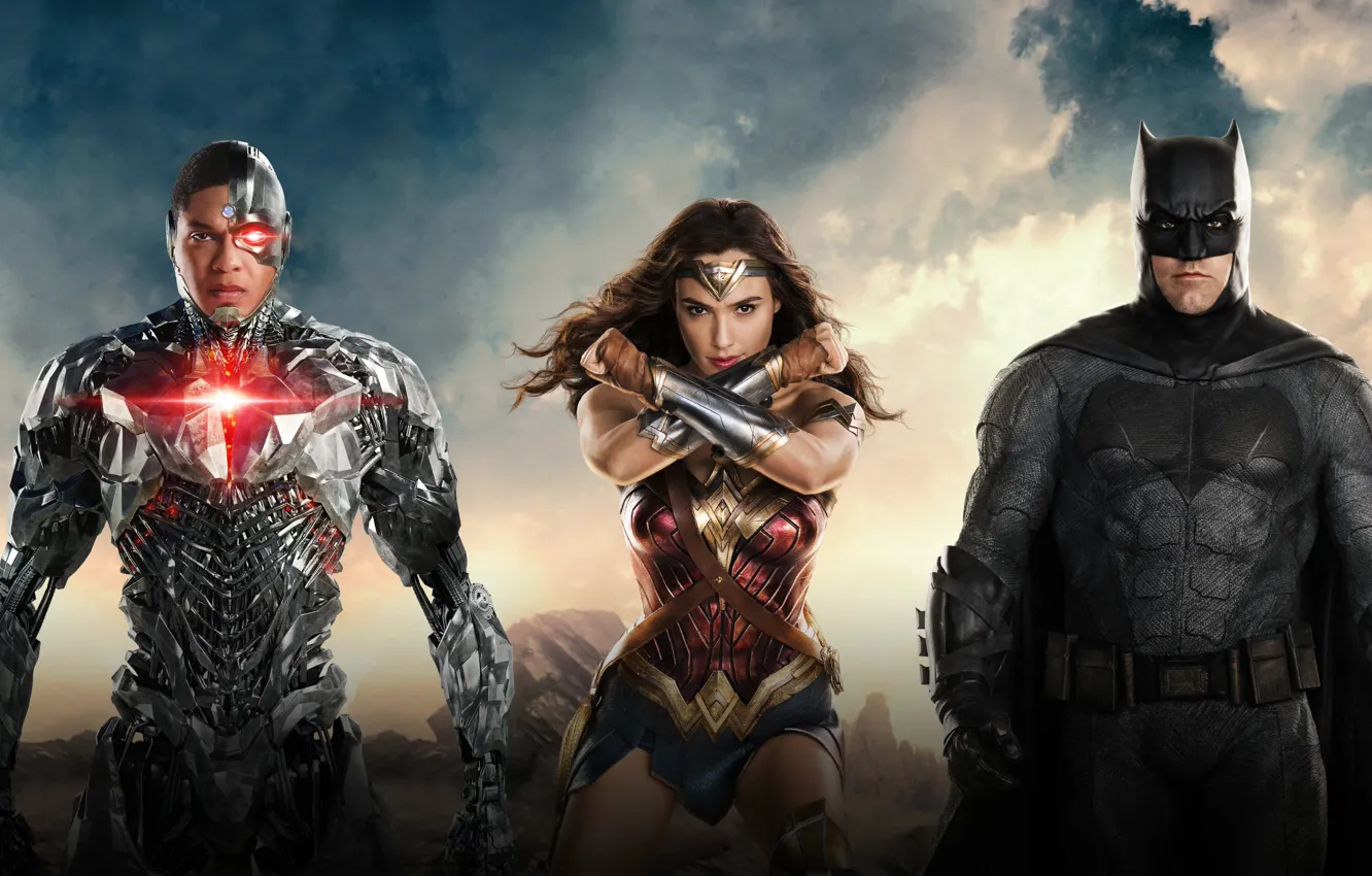 Photo wallpaper red, girl, Action, fantasy, Wonder Woman, Batman, woman, The