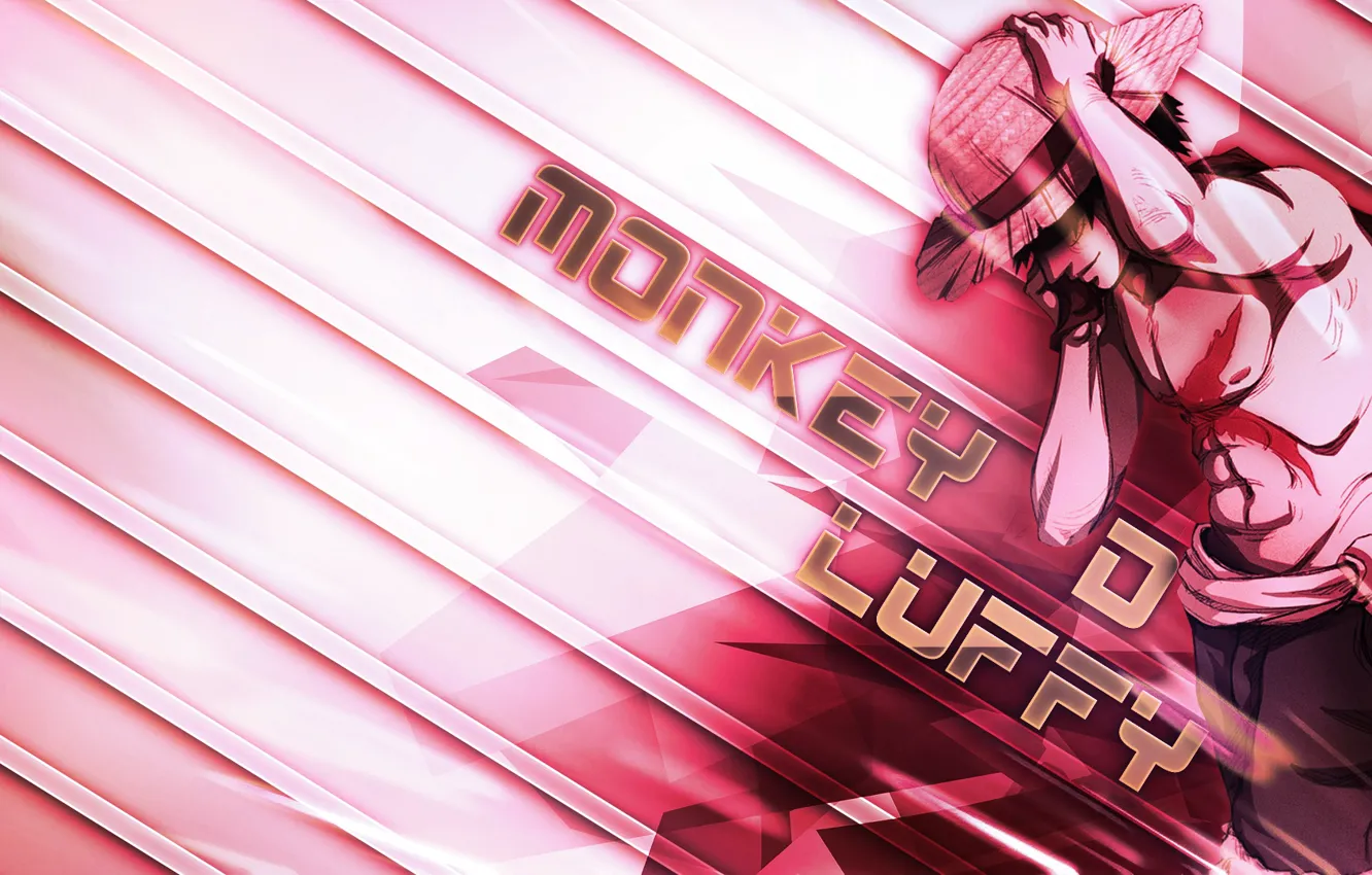 Photo wallpaper background, hat, guy, One Piece