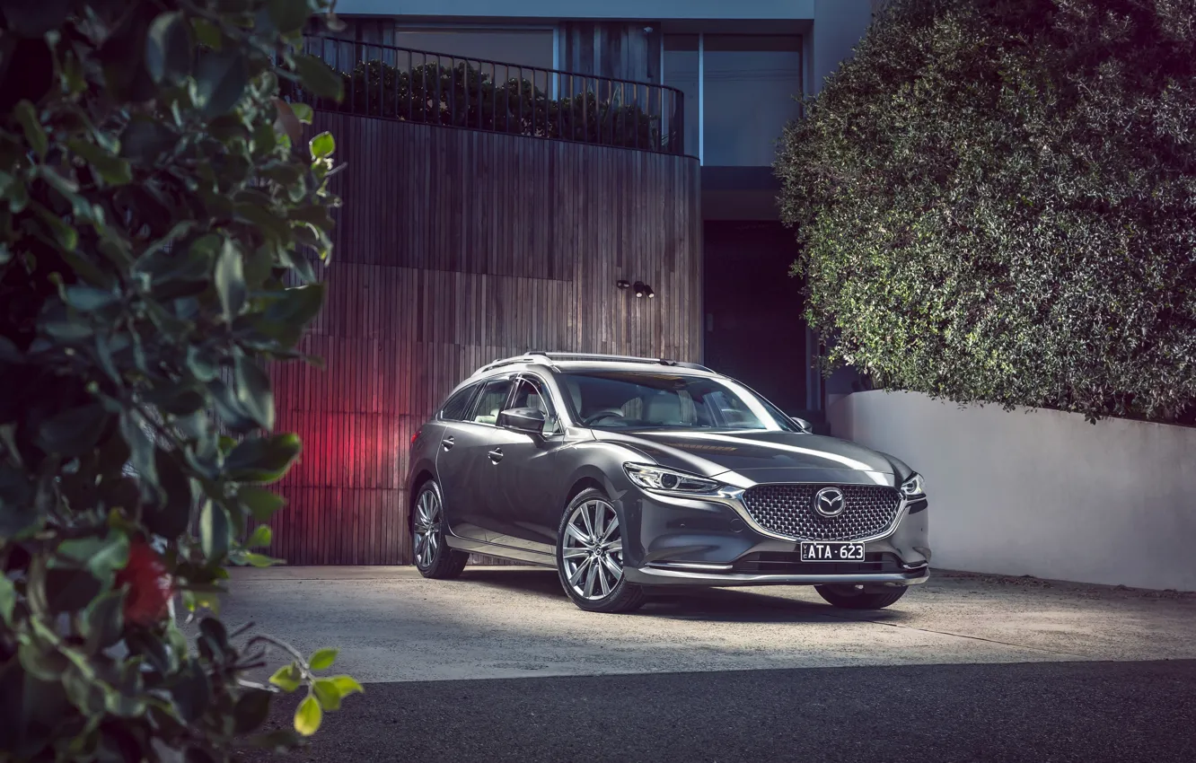 Photo wallpaper Mazda 6, 2018, universal, Wagon