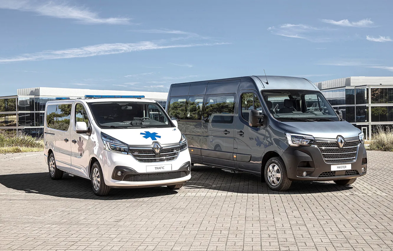 Photo wallpaper Auto, RENAULT, Master minibous