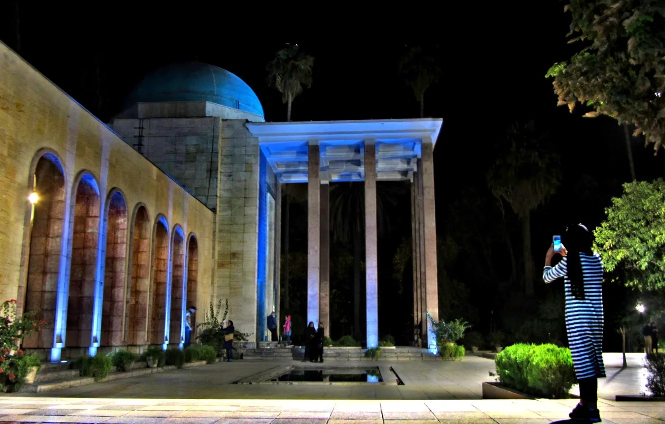 Photo wallpaper girl, Persia, Iran, shiraz, Sadi