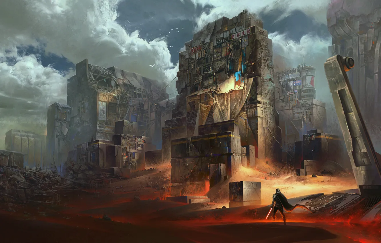 Photo wallpaper Star Wars, Star wars, fan art, Max Bedulenko, Maxim Bedusenko