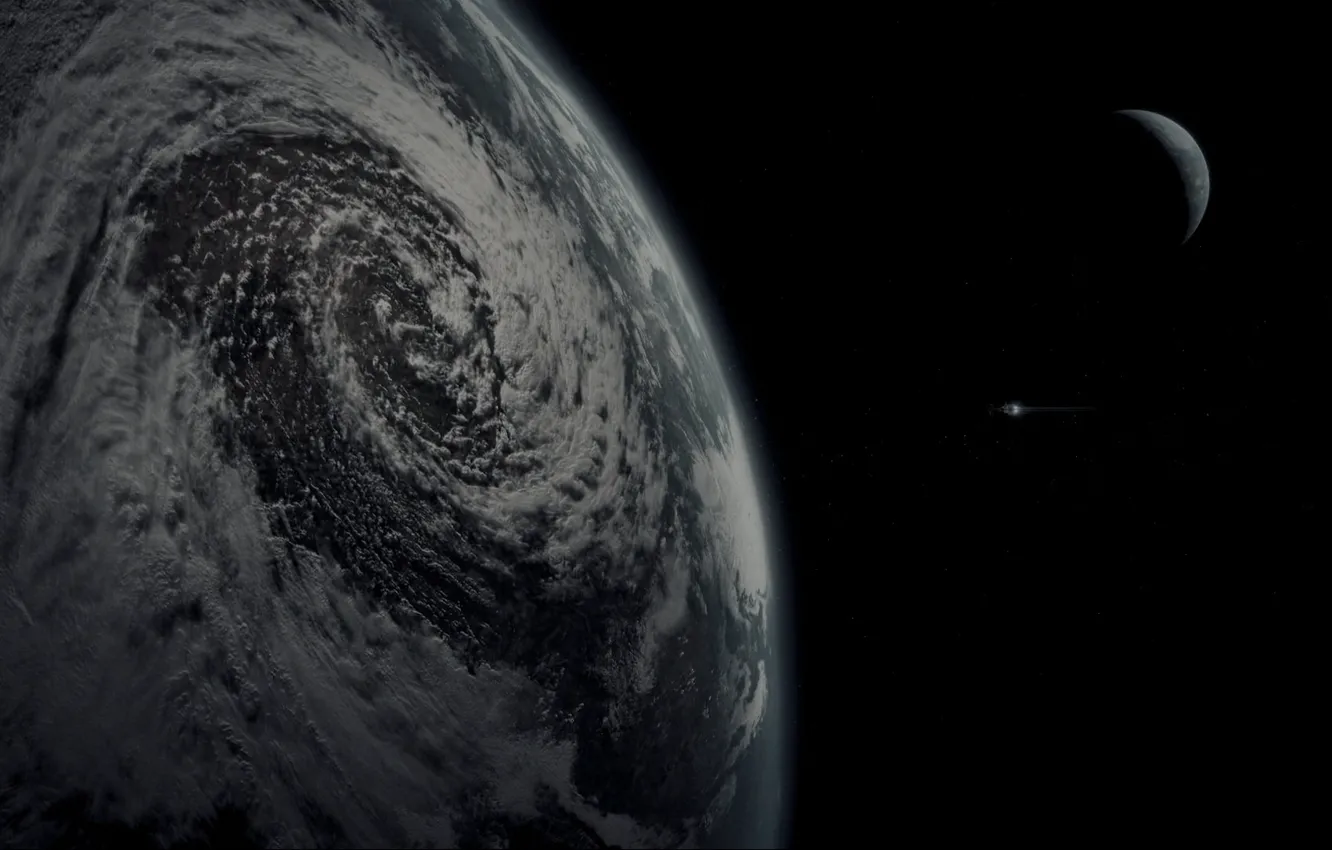 Photo wallpaper space, ship, planet, space, planet, ship, Titanfall