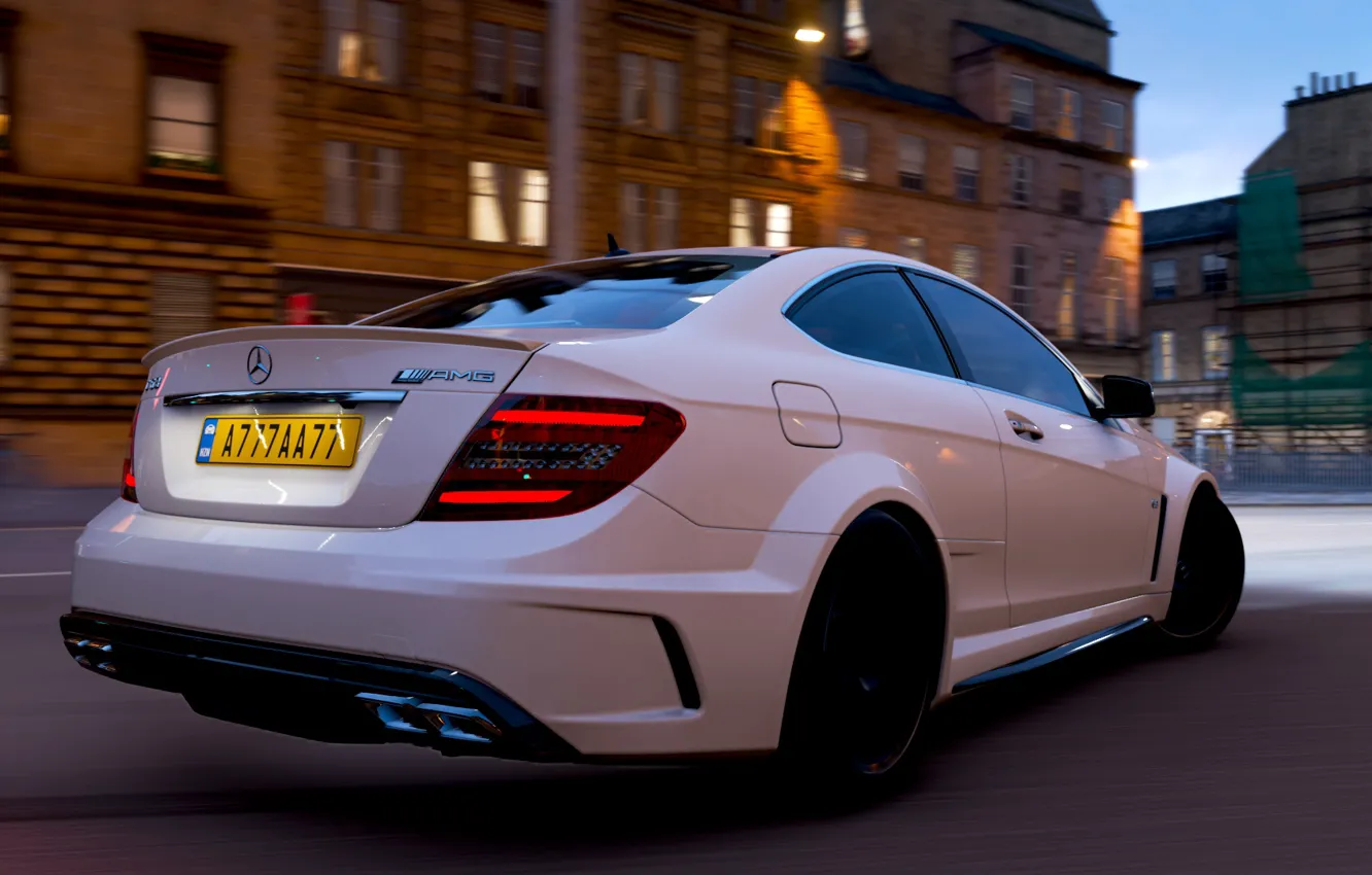 Photo wallpaper Mercedes-Benz, Mercedes, Drift, Mercedes, Drift, C63 AMG, Mercedes, Mercedes C63 AMG Coupe 2012