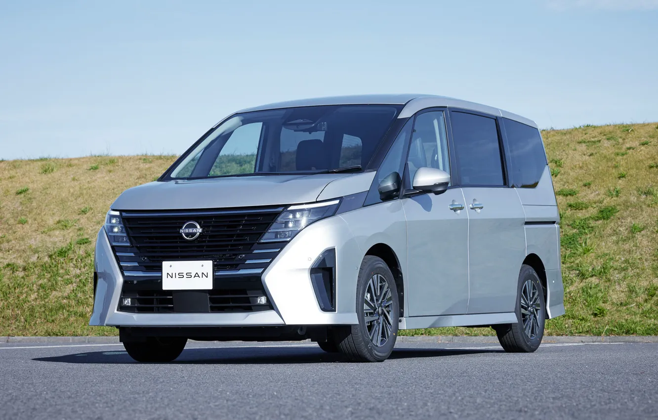 Photo wallpaper Nissan, exterior, Serena, 2022, Nissan Serena