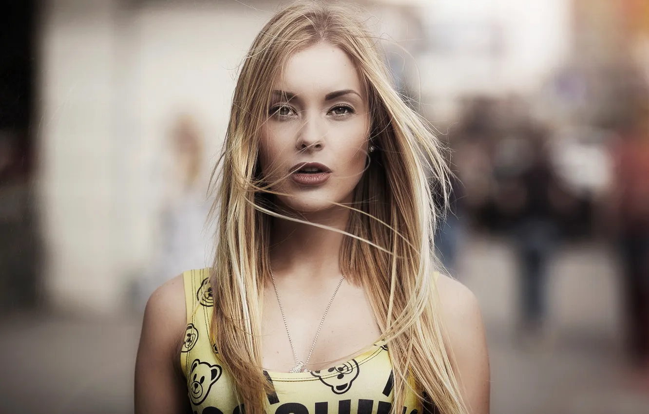 Photo wallpaper the wind, hair, portrait, Mike, sponge, Karen Abramyan, Wind of change