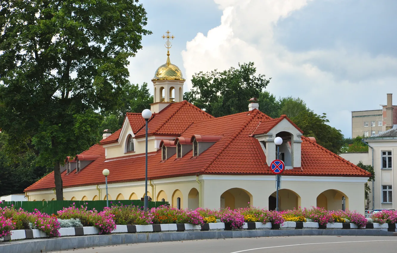 Photo wallpaper Palace, Grodno, Belarus