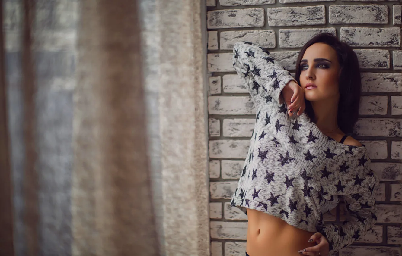 Photo wallpaper light, girl, photography, studio, beautiful, view, Moscow, body