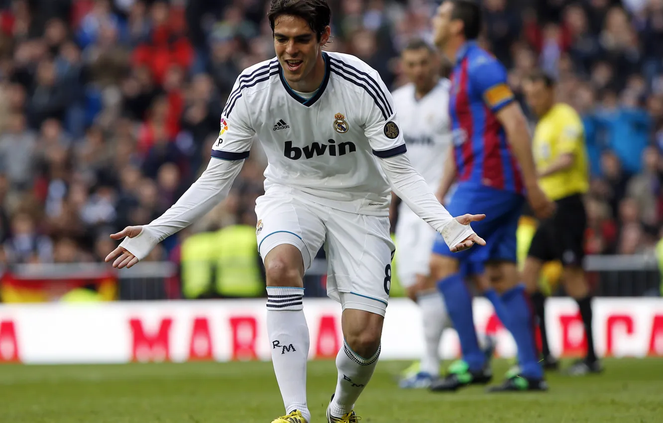Photo wallpaper Real Madrid, Ricardo Kaka, 2012-2013, blancos